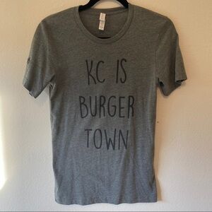 KC is Burger Town Graphic T-Shirt
